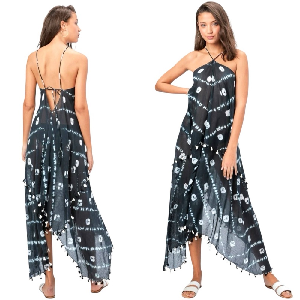 Love Stitch Tahiti Tie-Dye Halter Dress (S/M)
